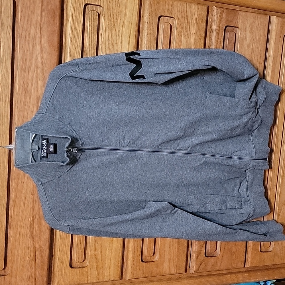 Michael Kors logo zip up jacket